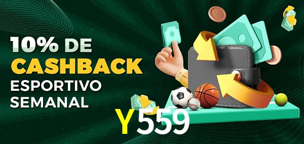 10% de bônus de cashback na Y559